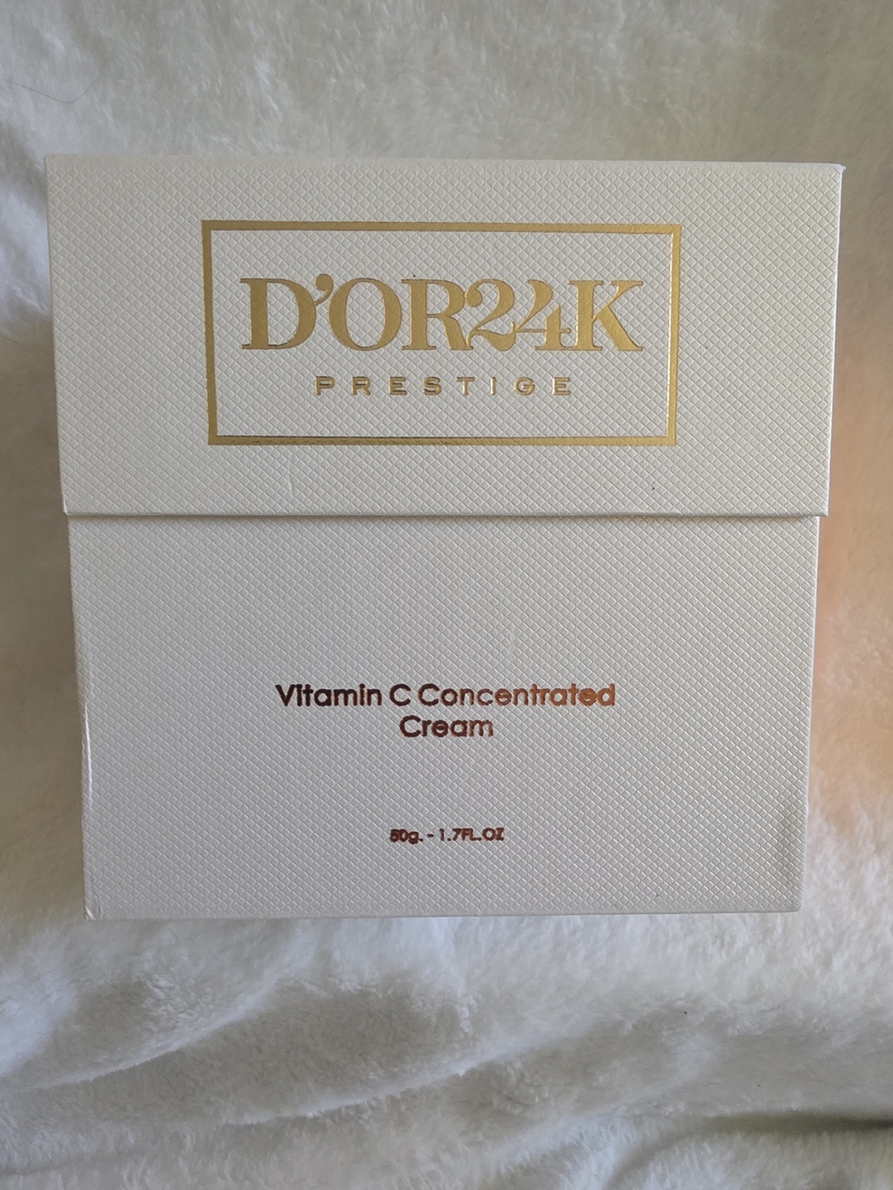 D'OR24K Prestige Vitamin C Concentrated Cream — White & Gold